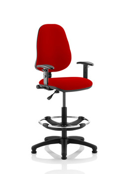 Eclipse Plus I Chair With Adjustable Arms Hi Rise Bergamot Cherry KCUP1130 KCUP1130
