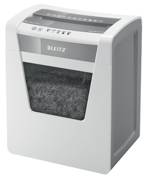Leitz Iq Office Micro Cut Paper Shredder Security P5 23L White 80021000 80021000