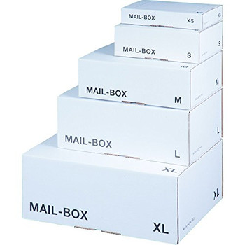 Valuex Mailing Box XL 460X340x175mm White Pack 20 212111420