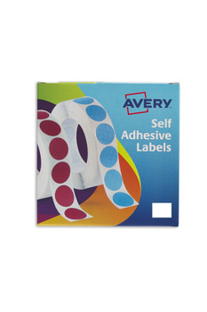 Avery Labels In Dispenser Rectangular 19X25mm White Pack 1200 Labels 24-421 24-421