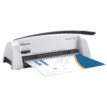 Fellowes Startlet2 Plus Manual Comb Binding Machine White/Grey 5227901 5227901