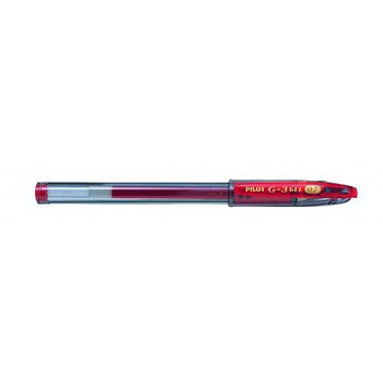 Pilot G-307 Grip Gel Rollerball Pen 0.7Mm Tip 0.39Mm Line Red Pack 12 55101202
