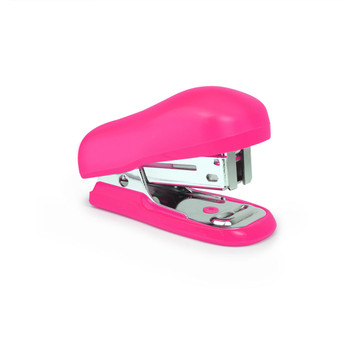 Rapesco Bug Mini Stapler Plastic 12 Sheet Hot Pink 1412