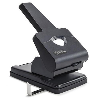 Rapesco 865-P Germ Savvy 2 Hole Punch Metal 63 Sheet Black 1631