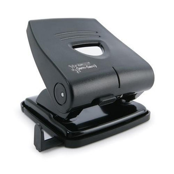 Rapesco 827-P 2 Hole Punch Metal 30 Sheet Black PF827PB2