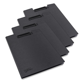 Rapesco Germ Savvy Antibacterial A4 Foldover Clipboard Black Pack 4 1641