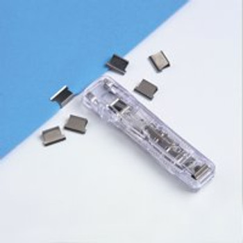 Rapesco Supaclip 60 Dispenser And 8 Stainless Steel Clips 60 Sheet Capacity RC6008SS