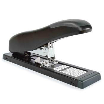 Rapesco Germ Savvy Hd-100 Eco Stapler Heavy Duty Plastic 100 Sheet Black 1276