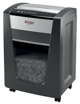 Rexel Momentum M515 Micro Cut Shredder 30 Litre 15 Sheet Black 2104577 2104577