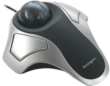 Kensington Orbit Wired Optical Trackball Mouse Black/Silver 64327EU 64327EU