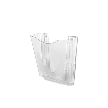 Deflecto Literature Wall Pocket A4 Portrait Clear CP078YTCRY Deflecto Literature Wall Pocket A4 Portrait Clear CP078YTCRY