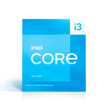 Intel Core I3-13100F Cpu 1700 3.4 Ghz 4.5 Turbo Quad Core 60W 89W Turbo 10Nm 12M BX8071513100F Intel Core I3-13100F Cpu 1700 3.4 Ghz 4.5 Turbo Quad Core 60W 89W Turbo 10Nm 12M BX8071513100F