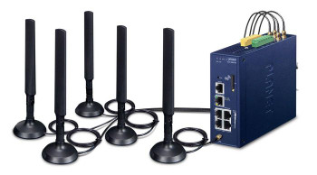 Planet LCG-300-NR-EU IP30 Industrial IoT LoRaWAN + LCG-300-NR-EU