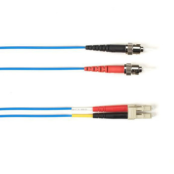Black Box FOCMRM4-010M-STLC-BL OM4 MM FO PATCH CABLE DUPLX. FOCMRM4-010M-STLC-BL