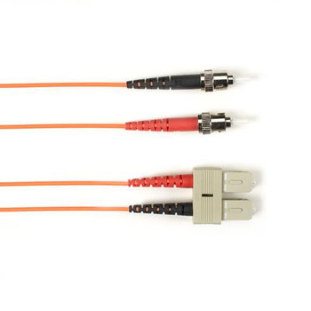 Black Box FOLZH50-003M-STSC-OR 50 MM FO PATCH CABLE DUPLX. FOLZH50-003M-STSC-OR