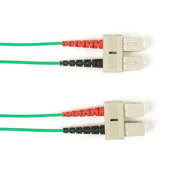 Black Box FOCMPM4-015M-SCSC-GN OM4 MM FO PATCH CABLE DUPLX. FOCMPM4-015M-SCSC-GN
