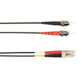 Black Box FOCMPM4-015M-STLC-BK OM4 MM FO PATCH CABLE DUPLX. FOCMPM4-015M-STLC-BK