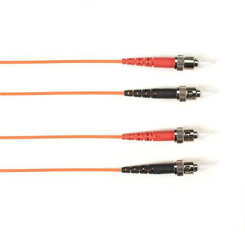 Black Box FOCMPM4-010M-STST-OR OM4 MM FO PATCH CABLE DUPLX. FOCMPM4-010M-STST-OR