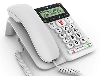BT Decor 2600 White Corded Telephone with Call Blocker DECOR2600 BT Decor 2600 White Corded Telephone with Call Blocker DECOR2600