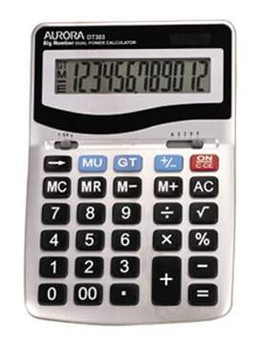 Aurora DT303 Desk Calculator DT303 Aurora DT303 Desk Calculator DT303