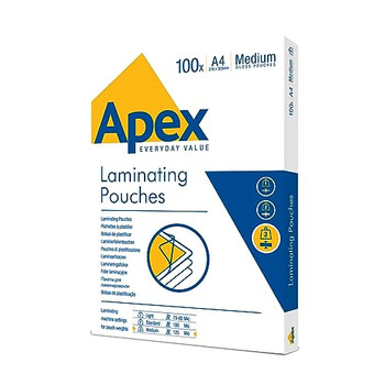 Fellowes Apex 6003501 A4 Pouch 100 6003501