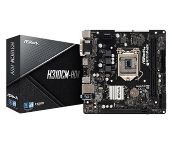 Asrock 90-MXB8J0-A0UAYZ H310CM-HDV Intel� H310 LGA 90-MXB8J0-A0UAYZ