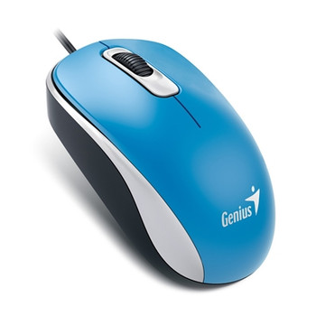 Genius Dx-110 Blue Usb Full Size Optical Mouse 31010116103