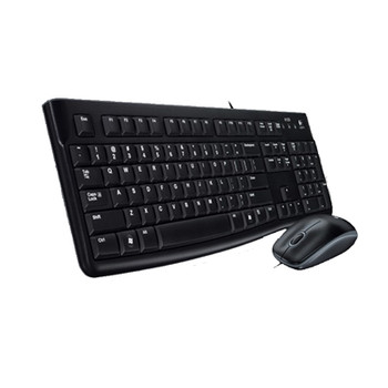 Logitech Desktop Mk120 Usb Keyboard & Mouse Bundle 920-002552