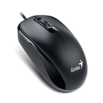 Genius Dx-110 Black Usb Full Size Optical Mouse 31010116100