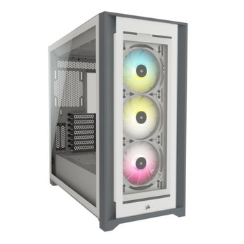 Corsair Icue 5000X Rgb Gaming Case With 4X Tempered Glass Panels E-Atx 3 X CC-9011213-WW Corsair Icue 5000X Rgb Gaming Case With 4X Tempered Glass Panels E-Atx 3 X CC-9011213-WW