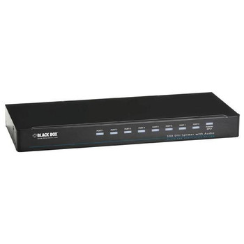 Black Box AVSP-DVI1X8 1 X 8 DVI-D SPLITTER WITH AVSP-DVI1X8