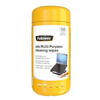 Fellowes 8562802 Multi Purpose Cleaning Wipes 8562802