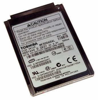 Toshiba MK3006GAL-RFB APPLE IPOD 30gbTHIN 2G. 3G. MK3006GAL-RFB