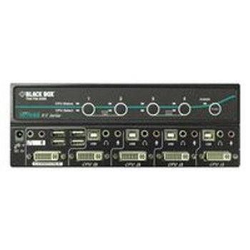 Black Box KV9604A 4PT SERVSWITCH DT USB DVI KV9604A