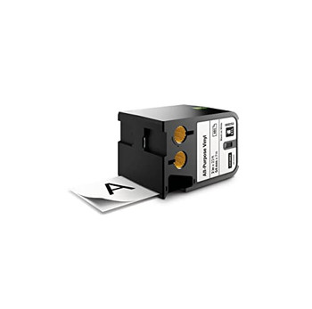 Dymo 1868755 XTL 54mm x 7m Roll All-Purpose Vinyl Black on White 1868755 Dymo 1868755 XTL 54mm x 7m Roll All-Purpose Vinyl Black on White 1868755