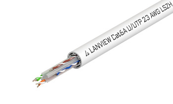 Lanview LVN122182 Cat6a U-UTP MUSHROOM Network LVN122182