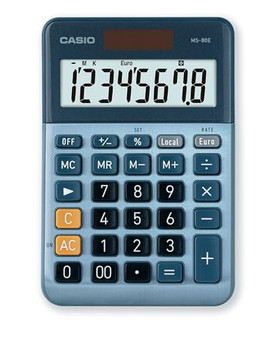 Casio MS-80E Desk Calculator MS80E Casio MS-80E Desk Calculator MS80E
