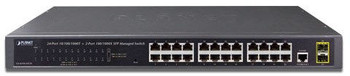 Planet GS-4210-24T2S IPv4/IPv6. 24-P 10/100/1000Bas GS-4210-24T2S
