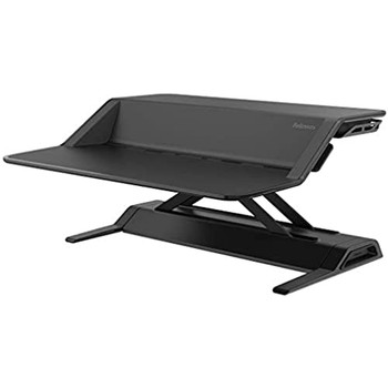 Fellowes 0007901 Lotus Sit Stand Workstation - Black 0007901