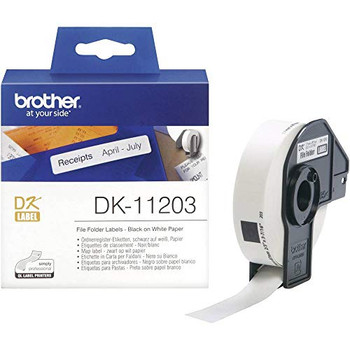 Brother DK11203 File Folder Labels DK11203 Brother DK11203 File Folder Labels DK11203