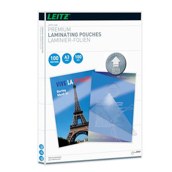 Leitz 74870000 A3 UDT iLAM 100 Micron Pouch 100Pk 74870000