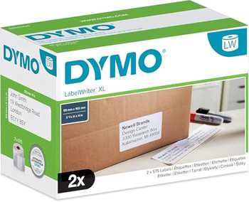 Dymo S0947420 High Capacity XL Shipping Label Box of 2 Rolls S0947420 Dymo S0947420 High Capacity XL Shipping Label Box of 2 Rolls S0947420