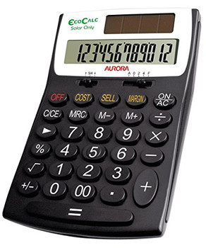 Aurora EC505 Handheld Calculator EC505 Aurora EC505 Handheld Calculator EC505