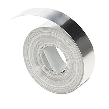 Dymo 35800 12mm Adhesive Aluminium Embossing Tape 35800 Dymo 35800 12mm Adhesive Aluminium Embossing Tape 35800