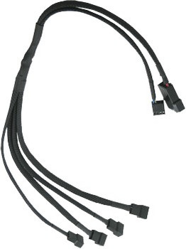 Gelid Solutions 1 to 4 PWM PC Case Fan Splitter Cable GEL-PWM-1-4-PWMCABLE