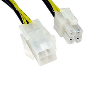 Internal 4 Pin Male To 4 Pin Female P4  Psu To Motherboard Extension Cable RB-530