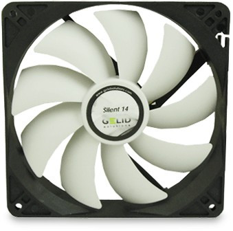 Gelid Solutions Silent 14 Quiet PC Case Fan 140mm GEL-SILENT14