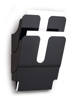 Durable Flexiplus 2 A4 Portrait Literature Holder Wall Mounted Document Holder B 1709008060