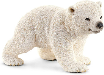 Schleich Wild Life Polar Bear Cub Walking Toy Figure 14708 Schleich Wild Life Polar Bear Cub Walking Toy Figure 14708