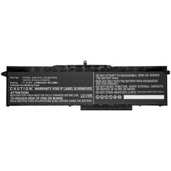 CoreParts D191G-CP Laptop Battery. 95.76Wh D191G-CP